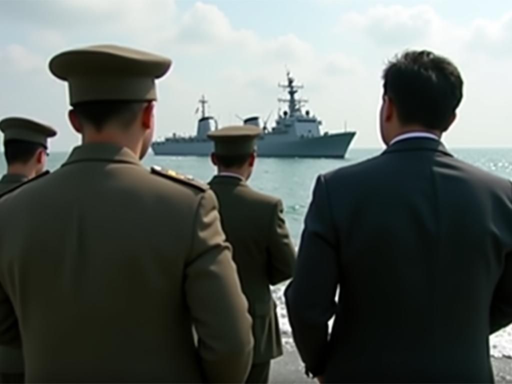 North Korea Detains Individuals Following Warship Launch Incident