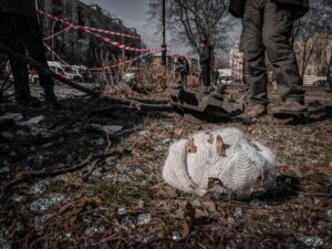 Russian Missile Attack Kills at Least 16 in Kyiv